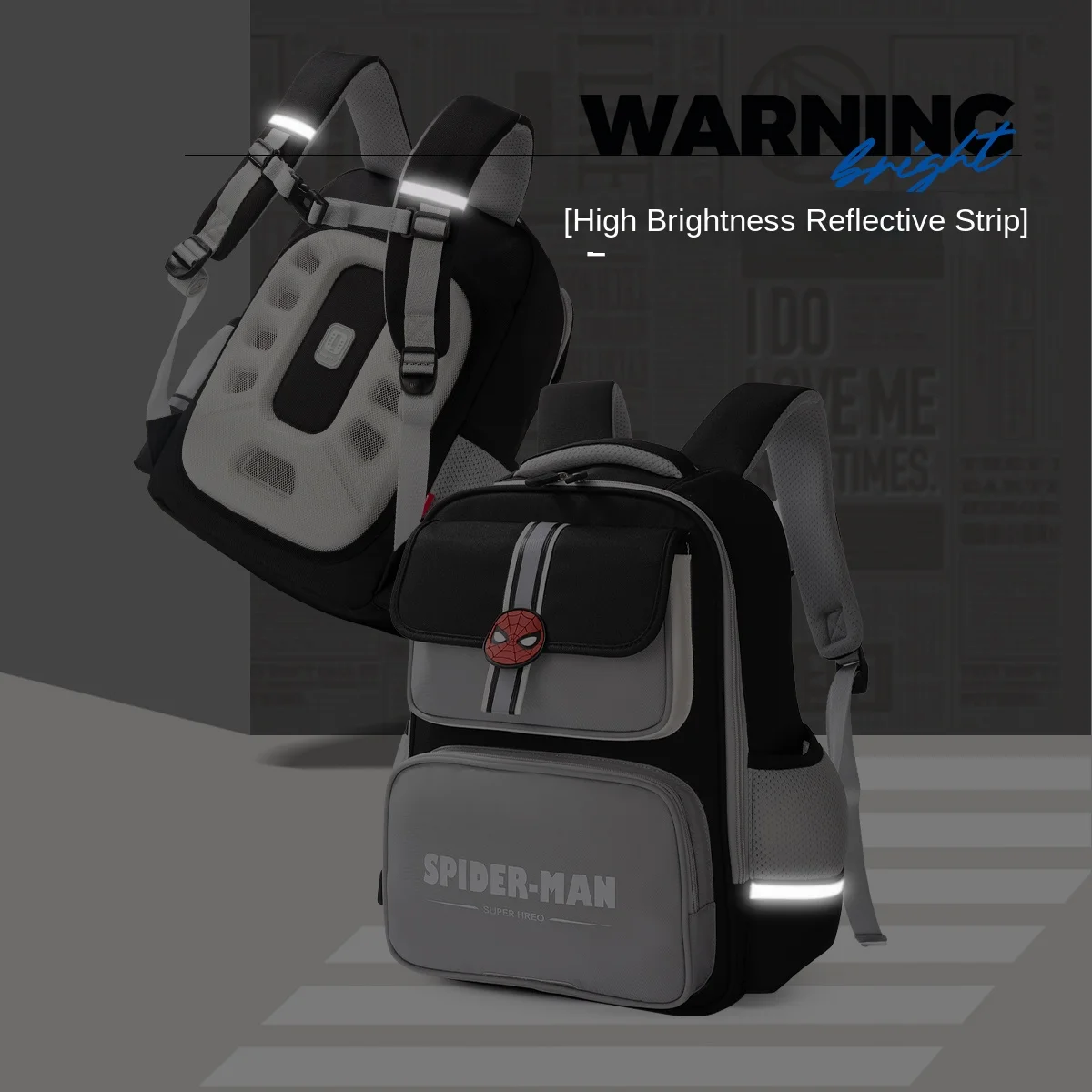 حقيبة مدرسية ديزني مارفل للأولاد والبنات من الصف 1 إلى 4 سبايدر مان لوتسو حقيبة ظهر لتقويم العظام للطلاب الأساسيين خفيفة Mochilas