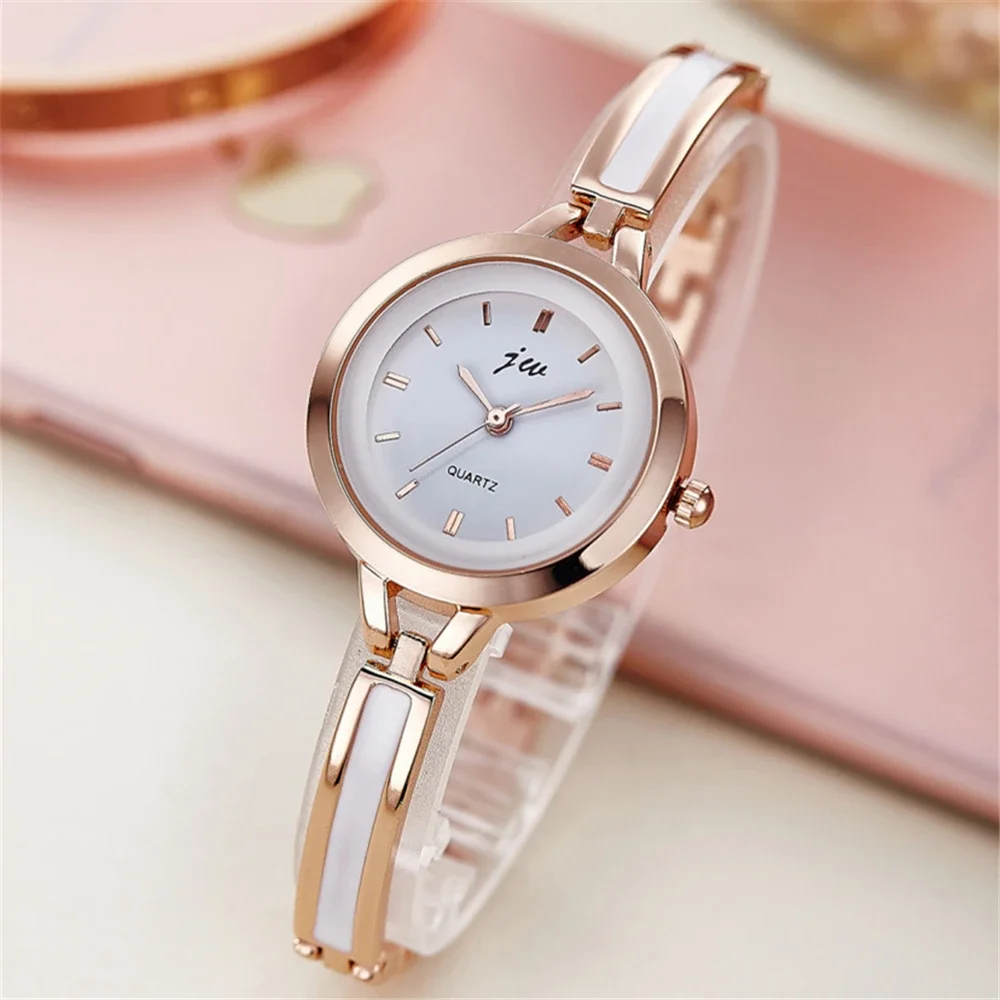 Fashion Stainless steel Bracelets quartz watch women