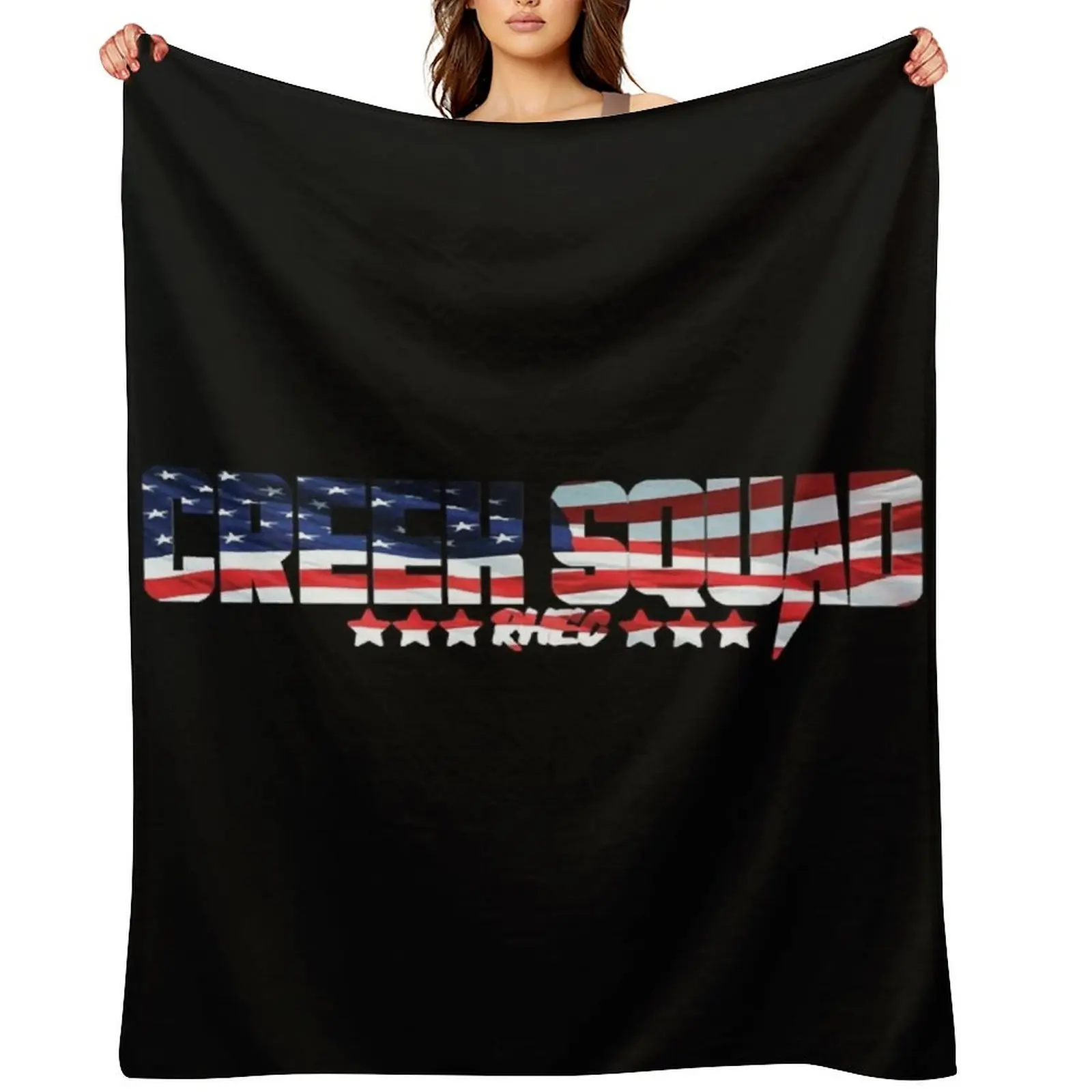 

Creek Squad -RHEC Upchurch Throw Blanket Thermals For Travel Plush Flannel Cute Plaid Blankets