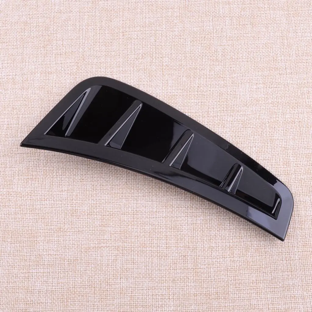 1 paar Links und Rechts Vorne Glanz Schwarz Fender Side Air Vent Outlet Abdeckung Trim ABS Fit für Hyundai Sonata 2020 2021