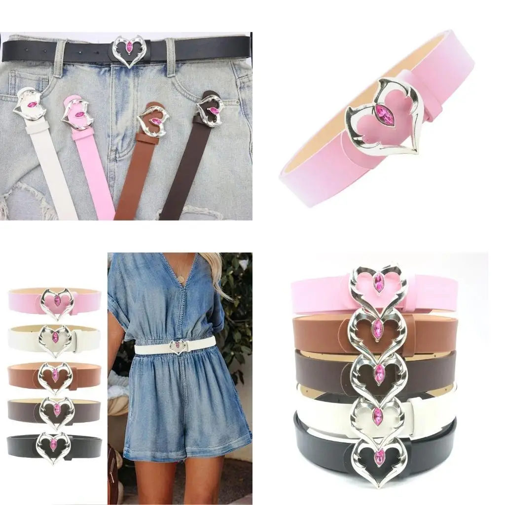 

39BB Unique Styles Waistband Female Coat Dress Decorated Girdle Youthful Heart Belts