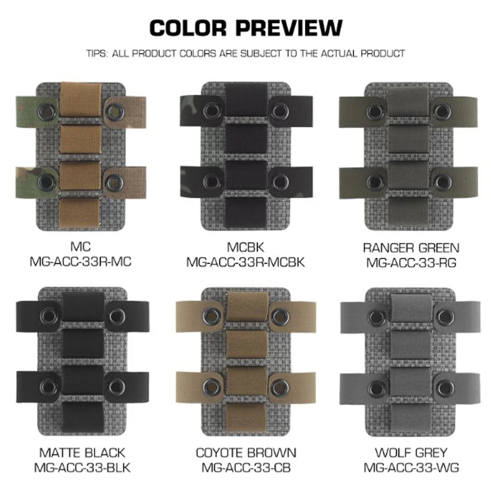 4 Rounds ST Shell Sleeve Storage Card Strip Tactical Shotgun Shell Holder for 5.56/7.62 Magazine Pouch Fixed Case Expansion view 6