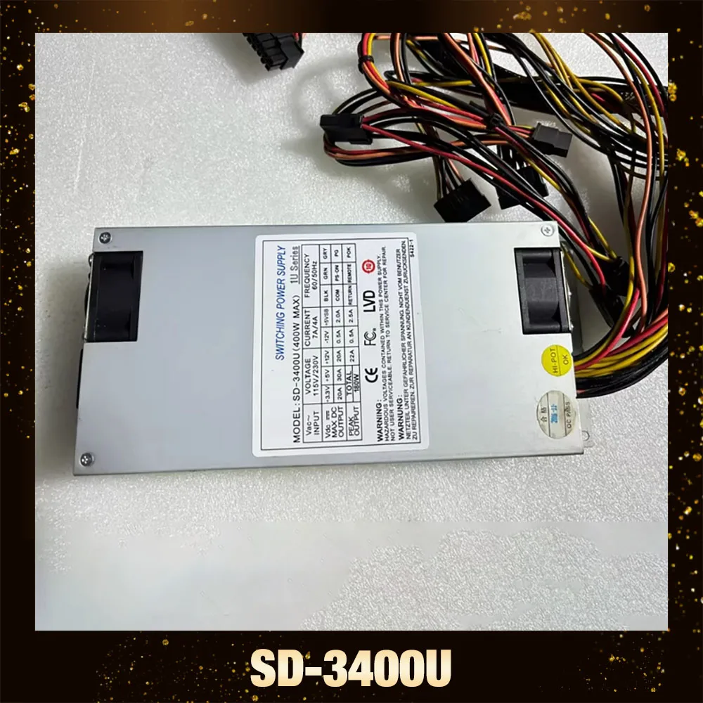 

Промышленный источник питания 1U, 400 Вт, SD-3400U, серверный промышленный источник питания 8P