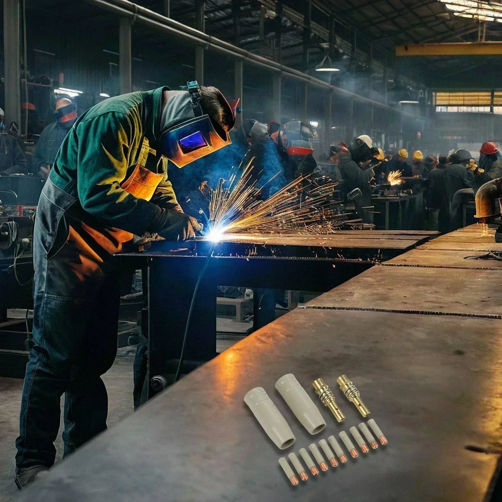 

Зажим для медного электрода Безвоздушная сварка Авиационная алюминиевая конструкция Улучшенная термостойкость для сварочных аппаратов