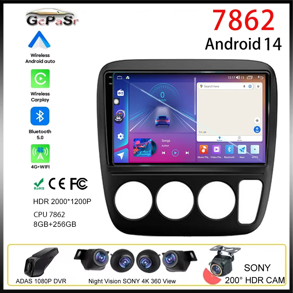 

Autoradio Android For Honda CRV CR-V 1995 1996 1997 1998 1999 2000 2001 Auto Radio GPS Car Player Video Navigation NO 2din DVD