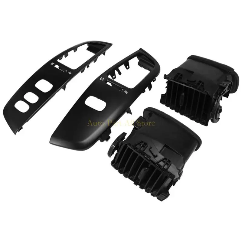 

J0MA 2x Car Air Vent Dashboard Air Vent Panel Compatible For 100 LC100 FJ100 UJZ100 1997-2007 Replacement Accessories