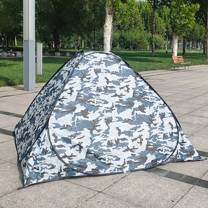 Winter fishing tent, no need to set up, quick opening, warm outdoor camping tent