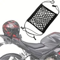 Motorcycle load net, high elasticity double layer motorcycle net for hull storage, 10\