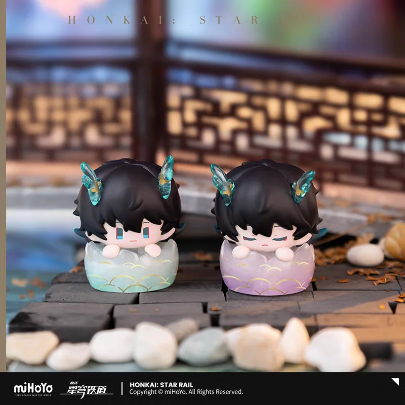 MiHoYo officiel Honkai Star Rail bout des doigts clavier casquette JingYuan Kafka DanHeng argent loup Cosplay cadeaux Anime mode mignon