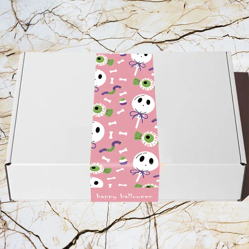 Happy Halloween Sticker Cute Witch Night Candy Pumpkin Patterns 30-90 pcs for Gift Packaging Decorations Sealing Labels Sticker
