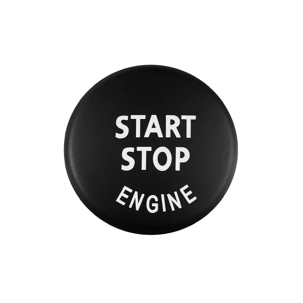 Black Car Engine Start Stop Switch Button  Suitable For BMW 1 3 5 Series E81 E87 E90 E91 E92 E93 E60 E84 E83 E70 E71 E72 E89)