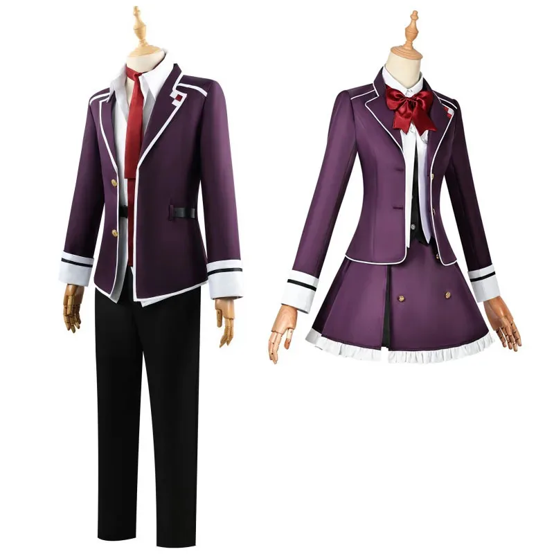 

Костюм для влюбленных Diabolik Komori Yui JK, униформа, юбки Sakamaki Ayato, школьная форма для косплея, костюмы вампира в стиле аниме на Хэллоуин
