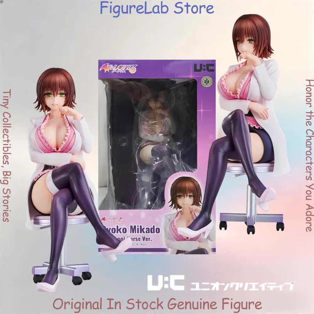Official Genuine In Stock Unioncreative Nurse Series Mikado Ryoko The School Nurse Figure Anime To Love-Ru Darkness Model Toy