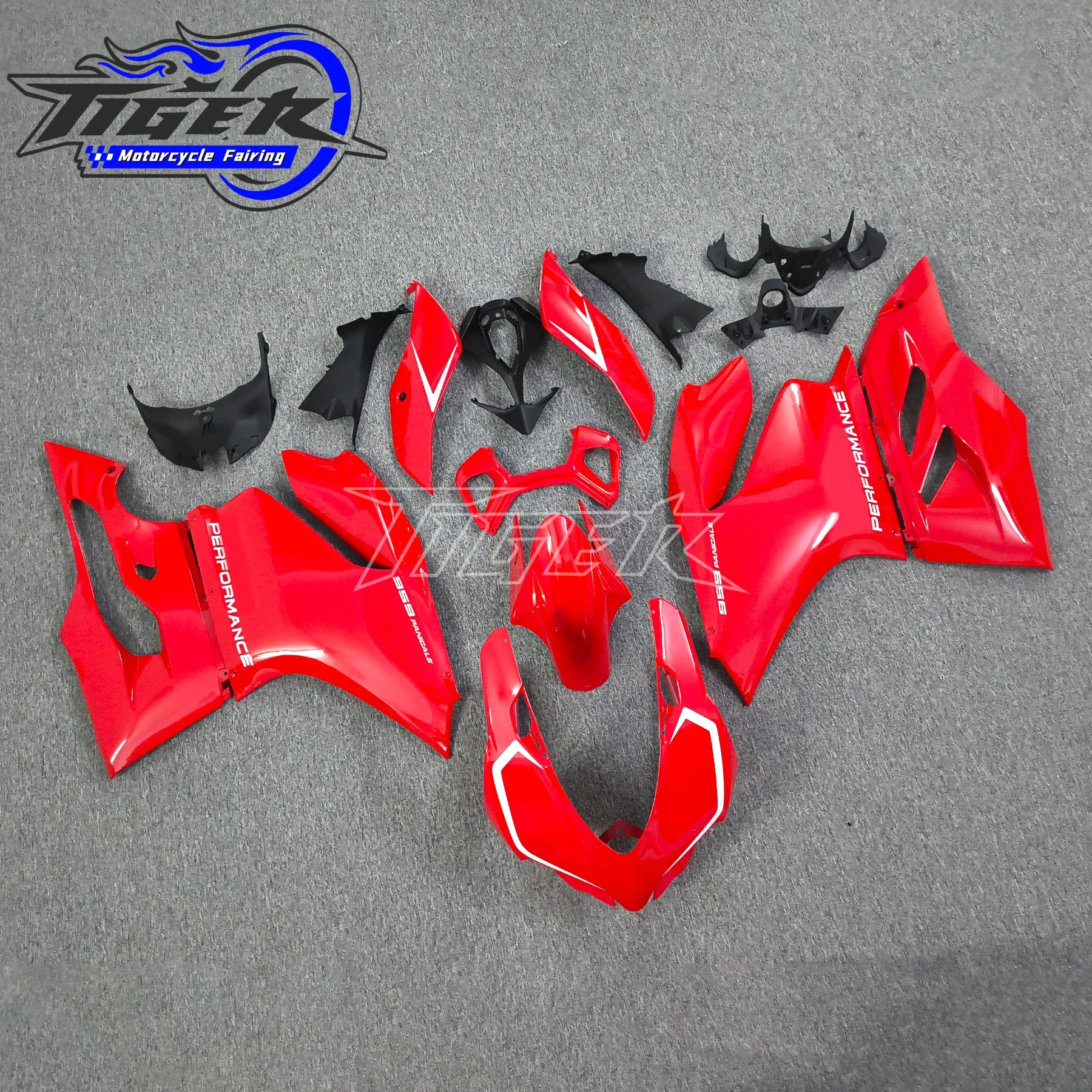 

ABS Motorcycle Fairings Kit Fit for Ducati 899 Panigale 2012 2013 2014 2015 full Fairing set red white
