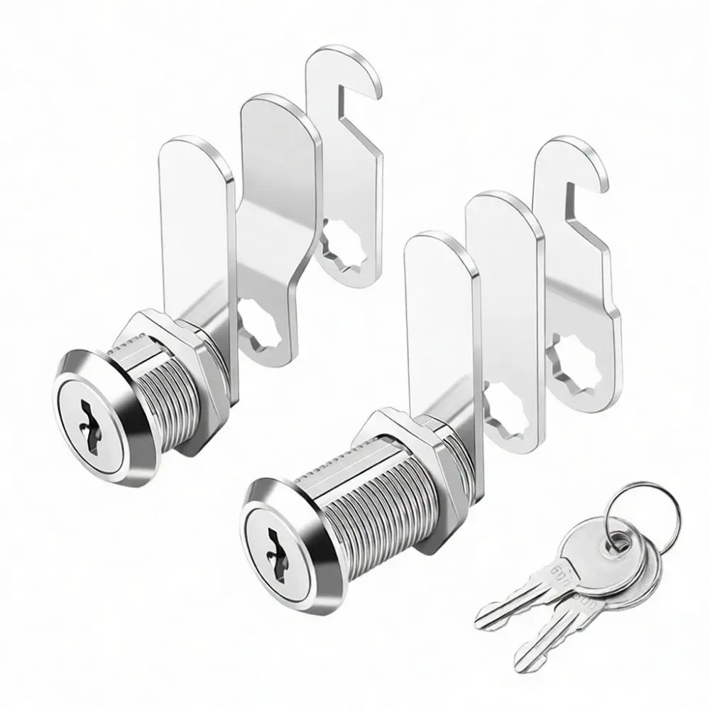 Heavy Duty Cam Lock For Mailbox Drawer Cabinet File Office Furniture Storage Security Black Zinc Alloy Hardware