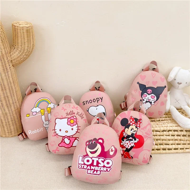 

Sanrio Hello Kitty Children's Backpack Cartoon Funny Kindergarten Girl Backpack Primary School Student Wear-Resistant Backpack