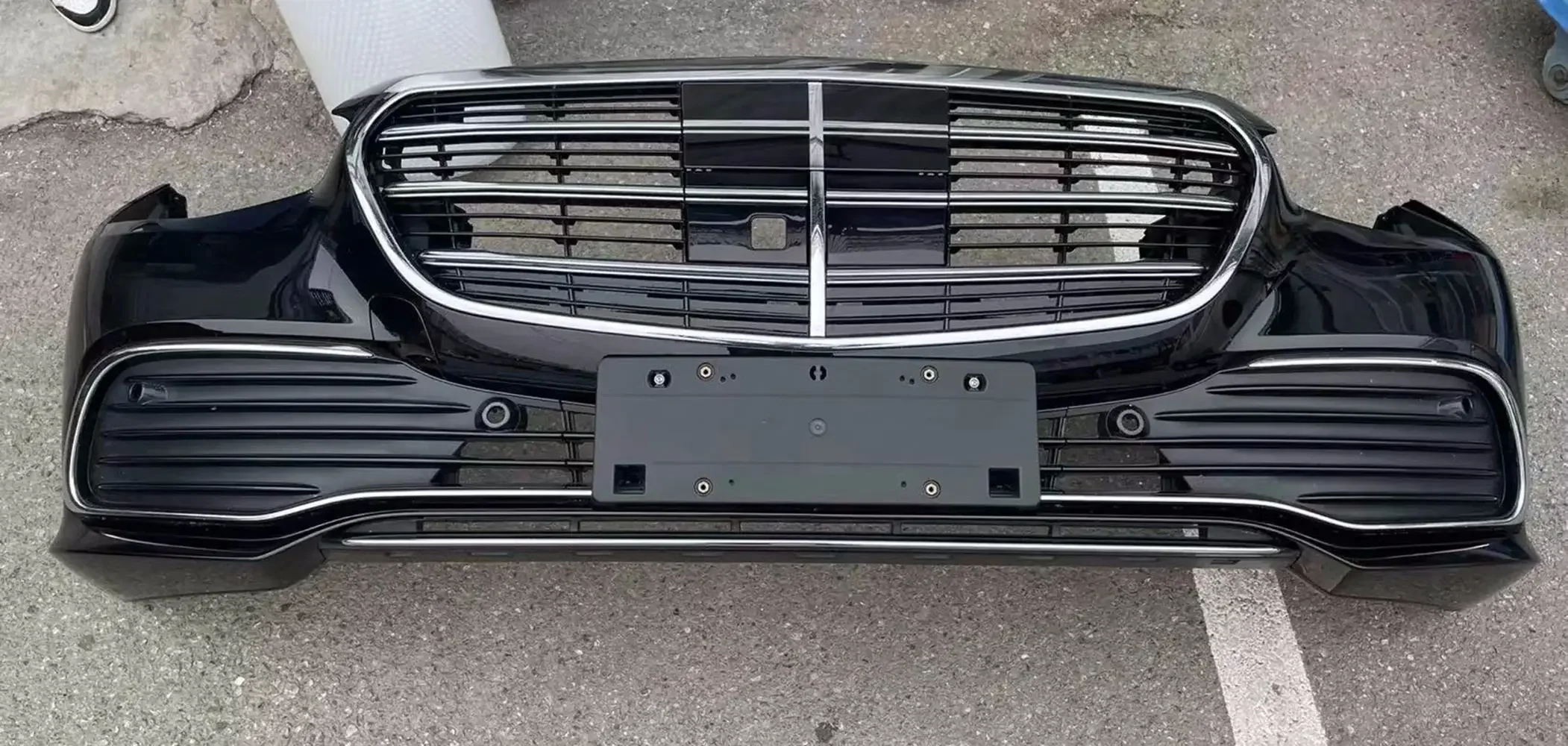 

Car Front bumper Body kit surrounded grille grill cover frame for Mercedes-Benz S400 W223