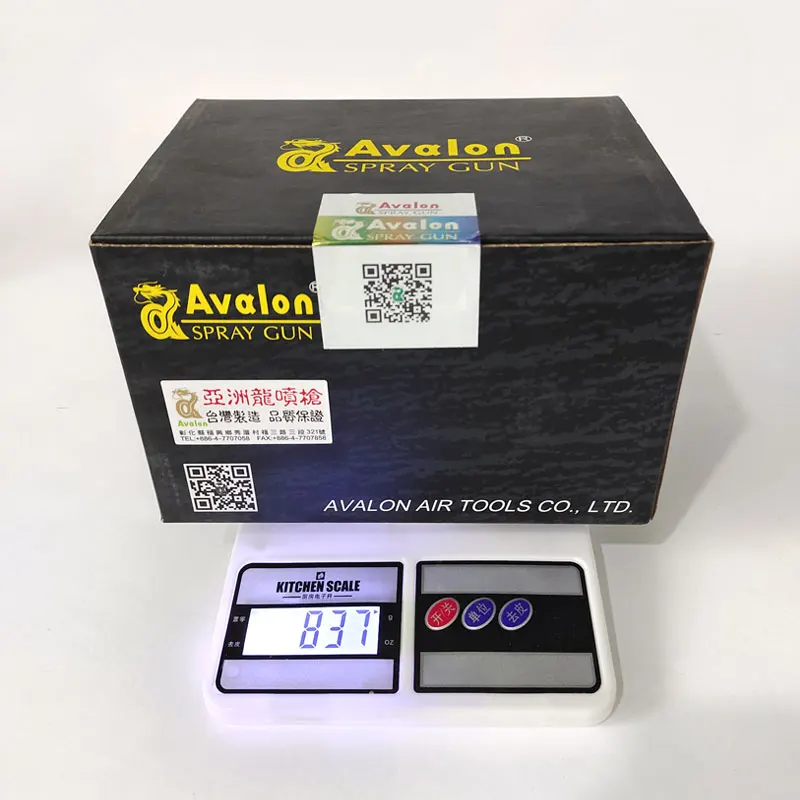Mới Đài Loan Rồng Á Châu AVALON Khoảng Cách Vòi Phun U19 Màu Sơn Dầu Bóng Đặc Biệt Trên Nồi 1.4 Cỡ Nòng Phun