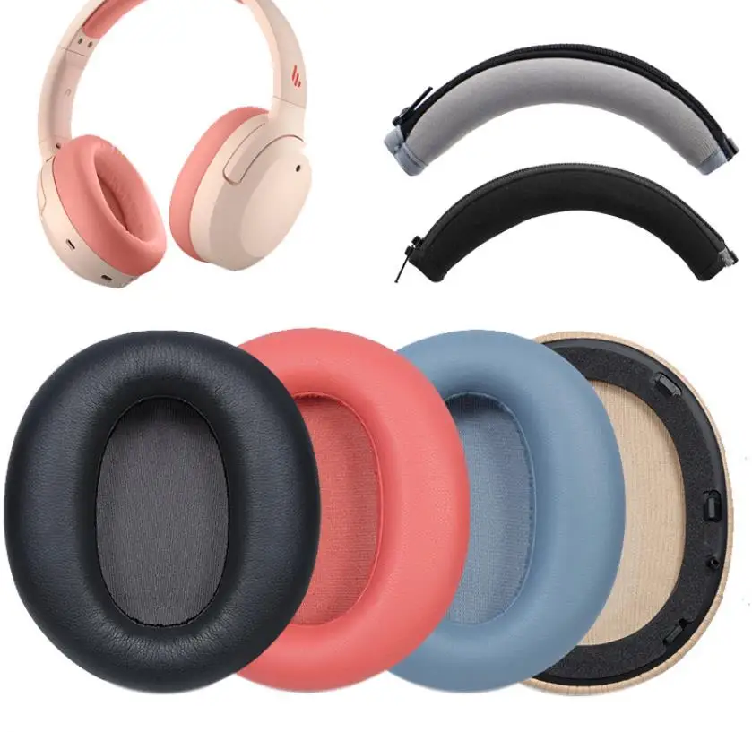 Replacement Earpad Cushion Memory Foam Ear Pads For EDIFIER W820NB Wireless Over Ear Bluetooth Headphones