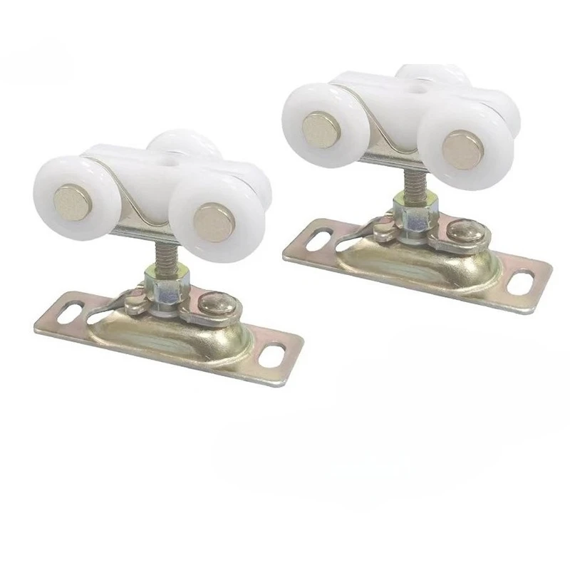 Sliding Pocket Door Rollers Replacements Top Hanger Sliding Door Hardware Wheels Assembly for 1125 & 1500 Hardware