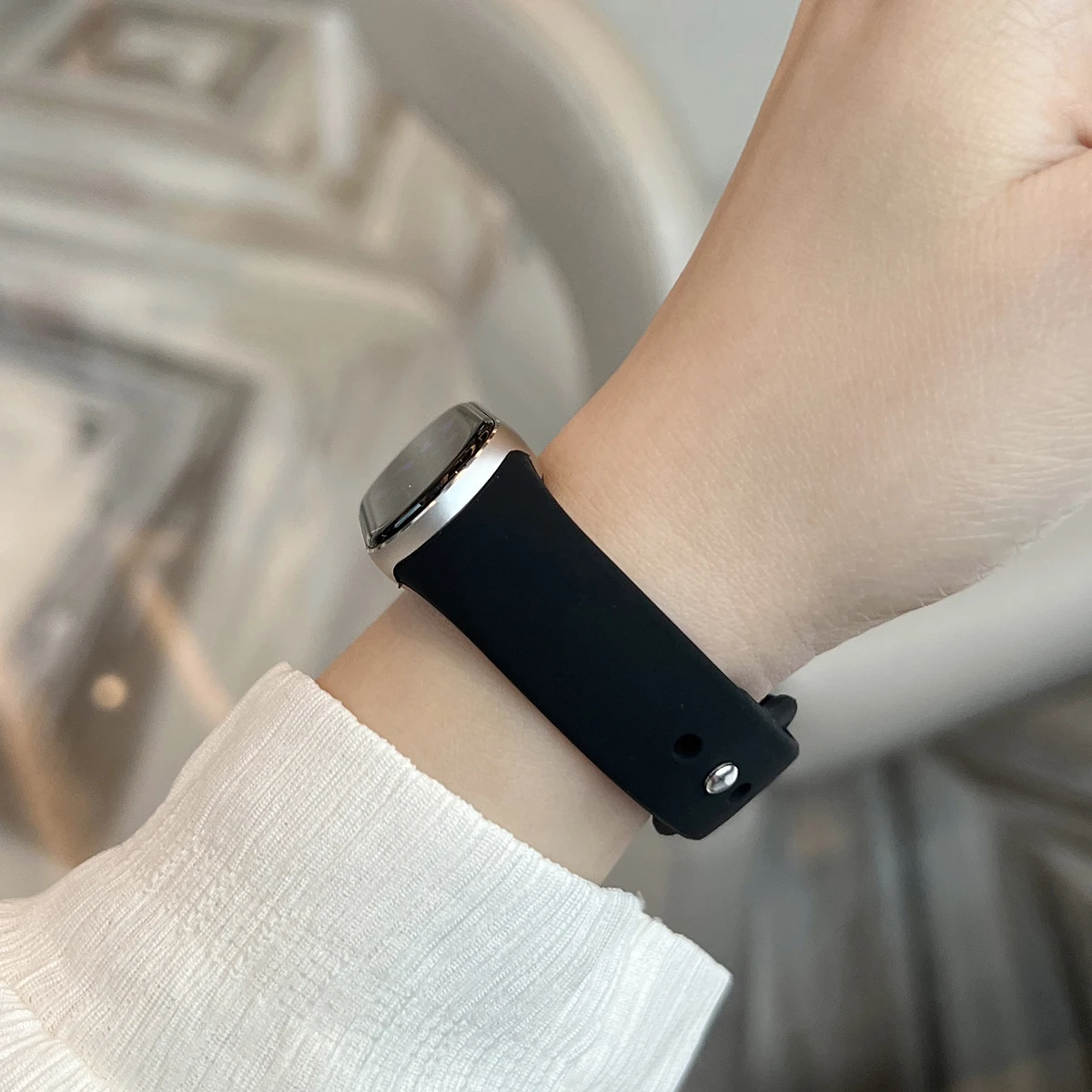 لا توجد فجوات سيليكون حزام ل Xiaomi Mi Band 10 9 8 NFC الأصلي سوار إكسسوارات Correa ل MiBand band10 Smartwatch معصمه