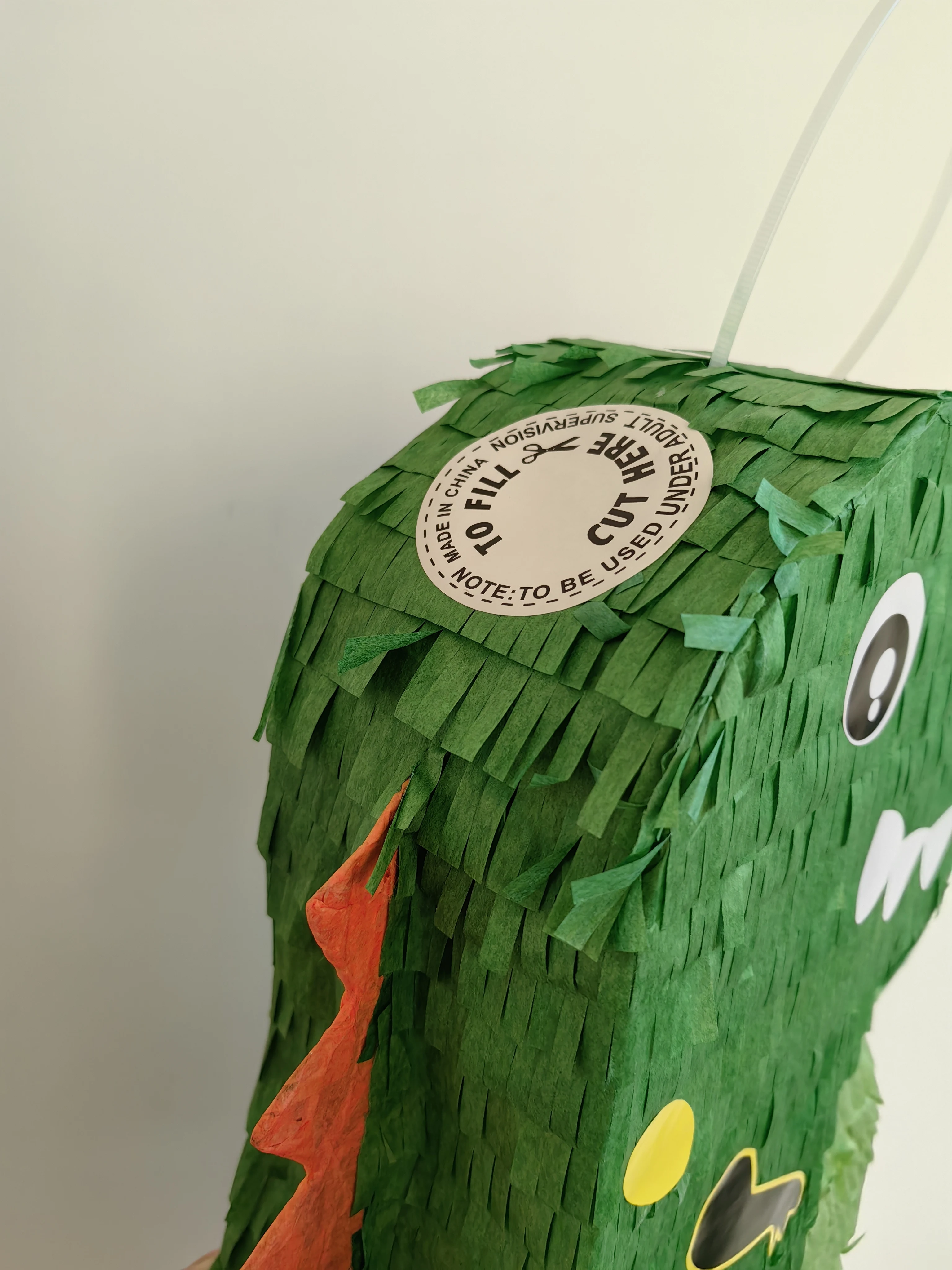 1 SET/BOX with a Blindfold and Stick Dinosaur Pinata Bundle Perfect for Birthday Parties, Animal Theme PartiesDecorations,Gift