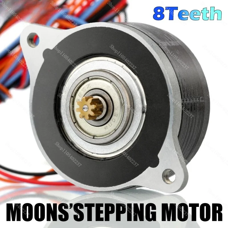 

36mm NEMA14 Pancake Stepper Motor 8 Tooth Drive Gear for Sherpa Mini Libra 3D Printer Extruder