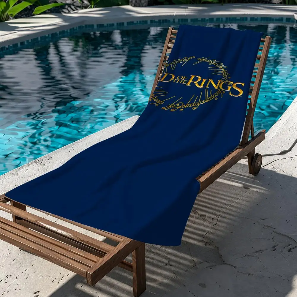 Movie The Lords Of R-Rings Towel Thick Absorbent Quick Dry Lint Free Tough Ultra Soft For Swimming Gym Camping Outdoor