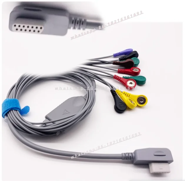 Suitable for Dynamic Monitor CT-086 CT-083/CT-086S ECG Lead Wire Button Type