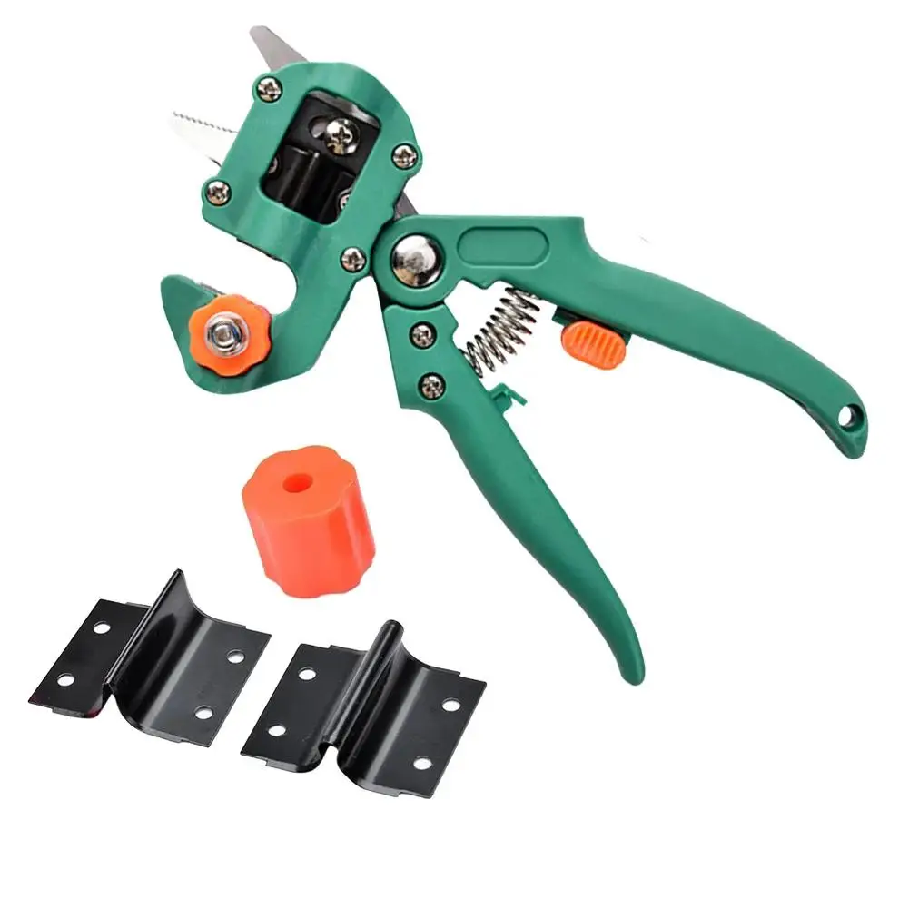 Green Orchard Garden Tools Kit Tree Plant Pruning Shears Farming Grafting Secateurs Branch Cutter Fruit Pruner Scissors