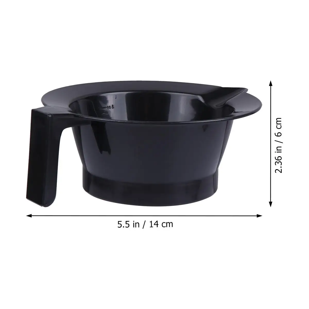 4 pezzi ciotola per tintura per capelli manico in plastica per olio al forno strumento speciale per parrucchiere lavabile per salone grandi forniture per miscelazione di tinta