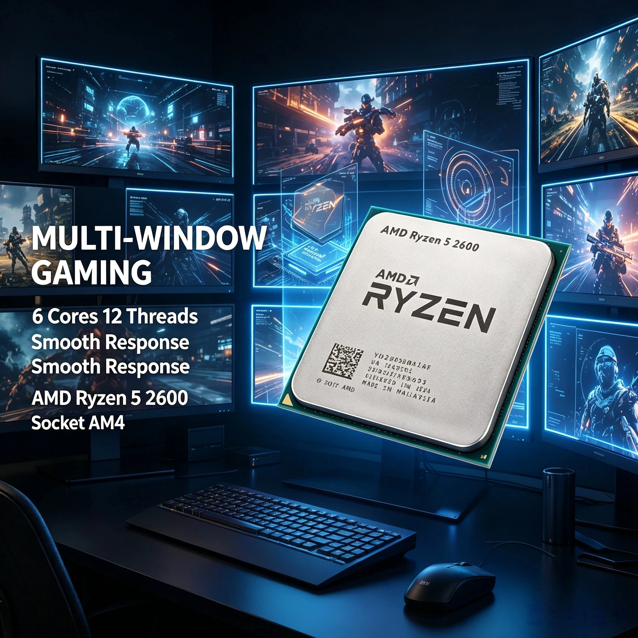 amd-r5-2600-ryzen-5-2600-6-core-12-thread-multi-task-cpu-65w-tdp-12nm-craft-socket-am4-processor-for-video-editing-live