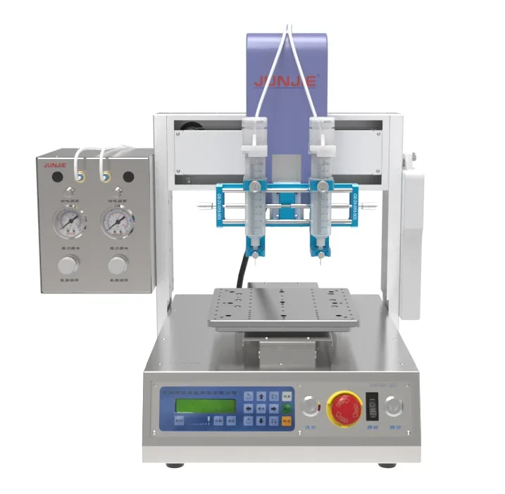 Most popular Automatic Product Three-Axis glue machine with two  point in 2024