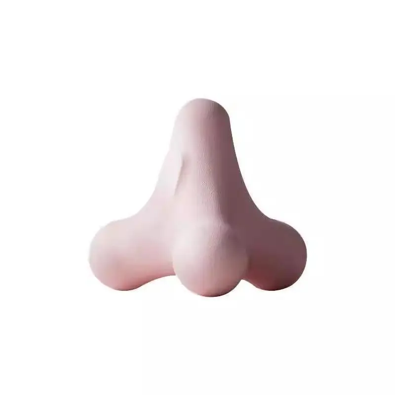 4-Point Silicone Massage Ball, Portable Deep Tissue Myofascial Release Tool For Muscle Relaxation, Trigger Point Therapy, Yoga