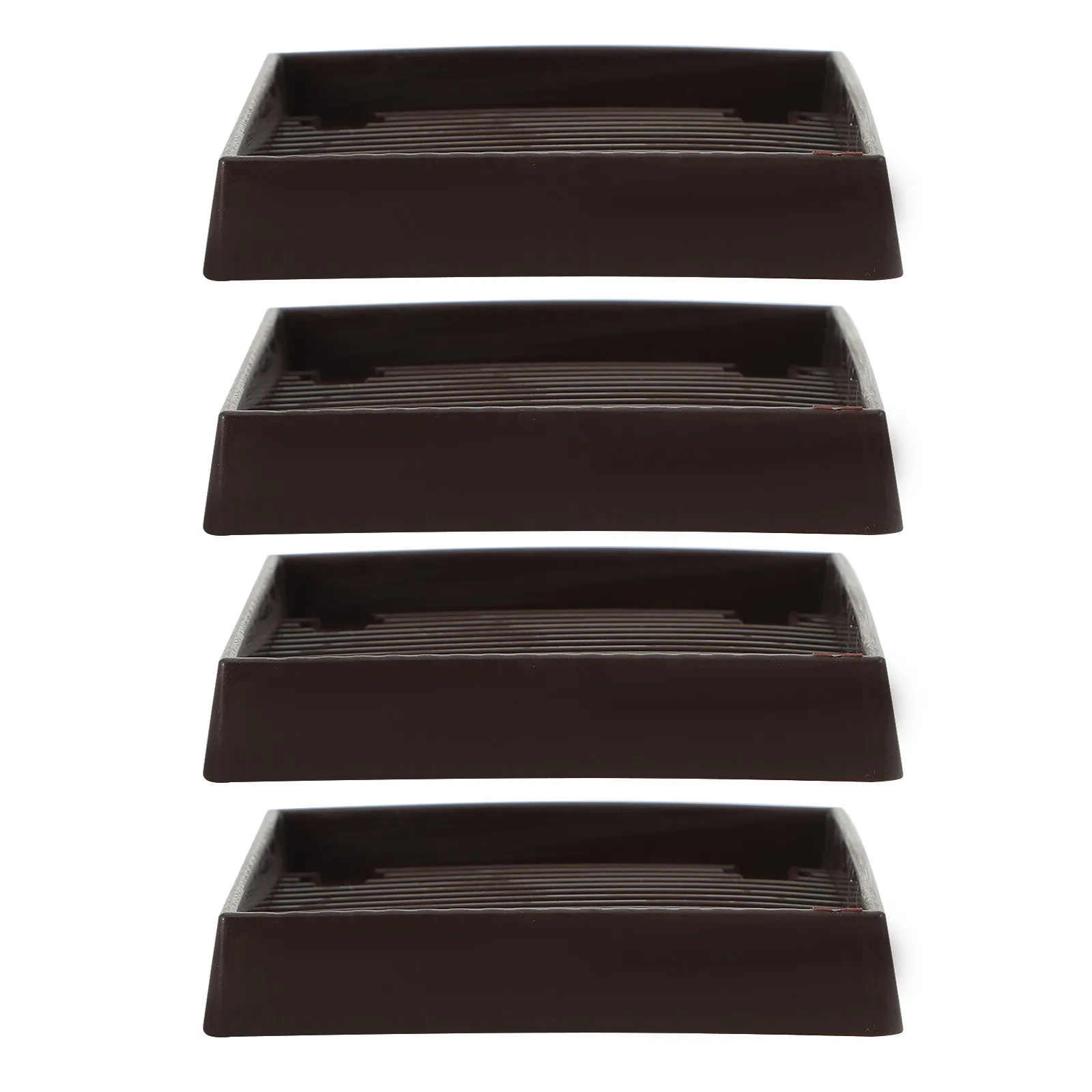 4Pcs Easy Install Furniture Pads for Hardwood Floors Non Slip Floor Protectors Kitchen Bedroom Living Room Sofa Desk
