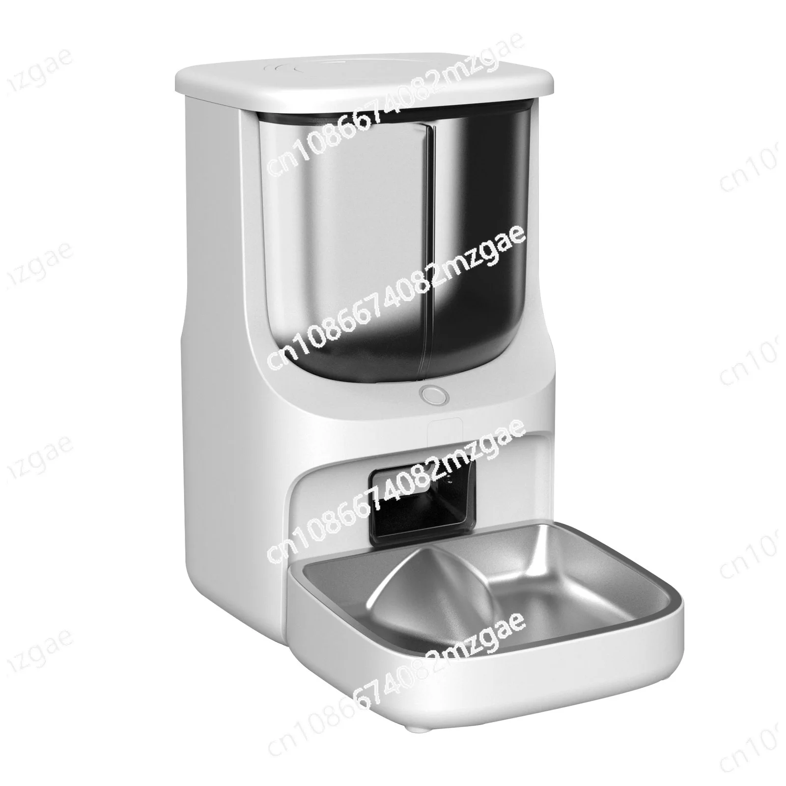 

Умная Wi-Fi кормушка для животных 5 л, большая емкость, двойной контейнер, автоматическая подача, таймер, дозирование, дистанционное управление