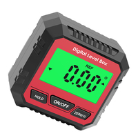 Digital Level Box Angle Meter 0.1° Accuracy Slope Measurement Protractor Gauge Inclinometer LCD Display Angle