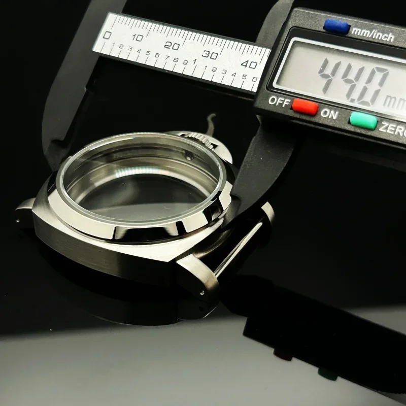 Корпус из нержавеющей стали с ручным управлением, 44 мм, для PM Pilot ETA6497/98 ST3600/20, автоматический механизм, циферблат 34,5 мм, без логотипа, корпус для часов