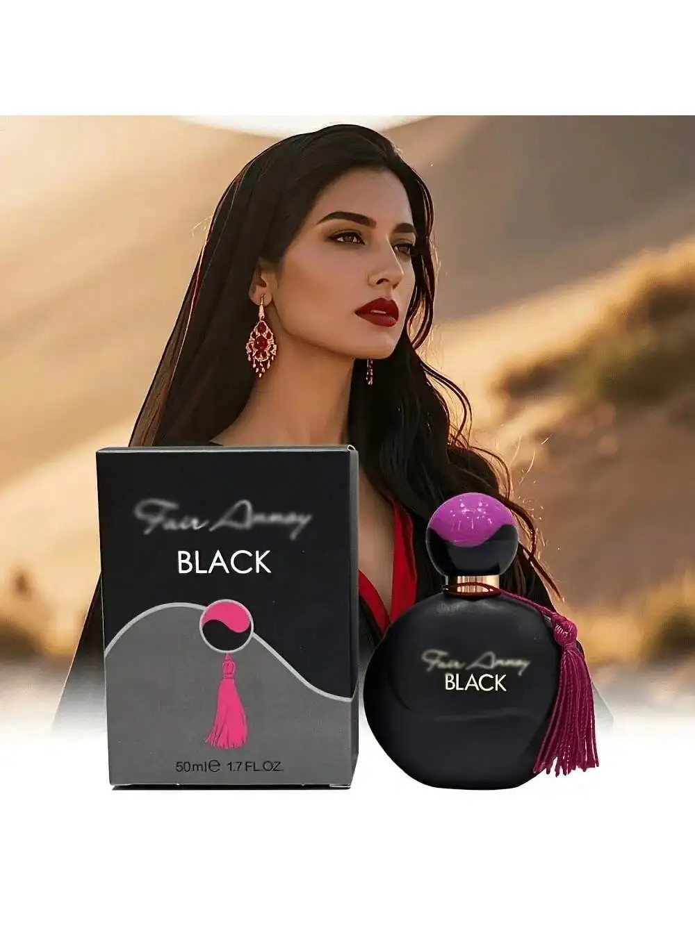 

1pc women's fragrance, 1.7 fluid ounces, Middle East Dubai style perfume, combines lasting fruit and flower fragrance