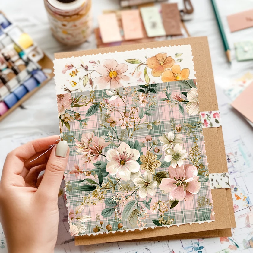 6"x6" scrapbooking- en origami-papierset (36 vellen): kunstontwerpen voor dagboek, kaart-doe-het-zelf en decoratie.