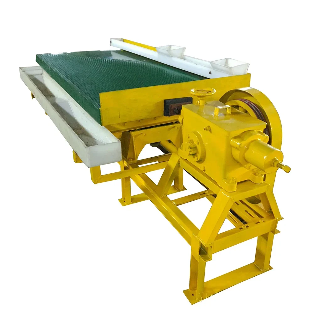 lowest price mini gravity separator vibration gold shaking shaker table for mining