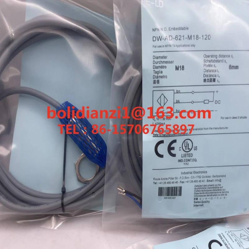 DW-AD-621-M8-223  In stock   New proximity switch sensor