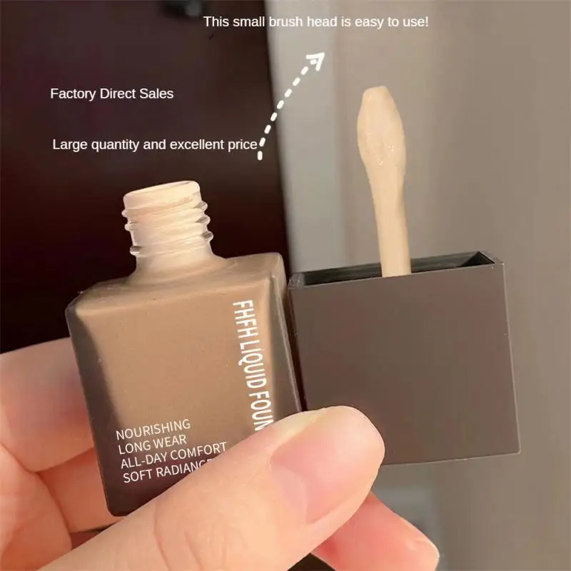 Liquid Foundation Waterproof Improve Skin Tone Liquid Concealer Polypeptide Skin Care Liquid Foundation Make-up Facial Makeup