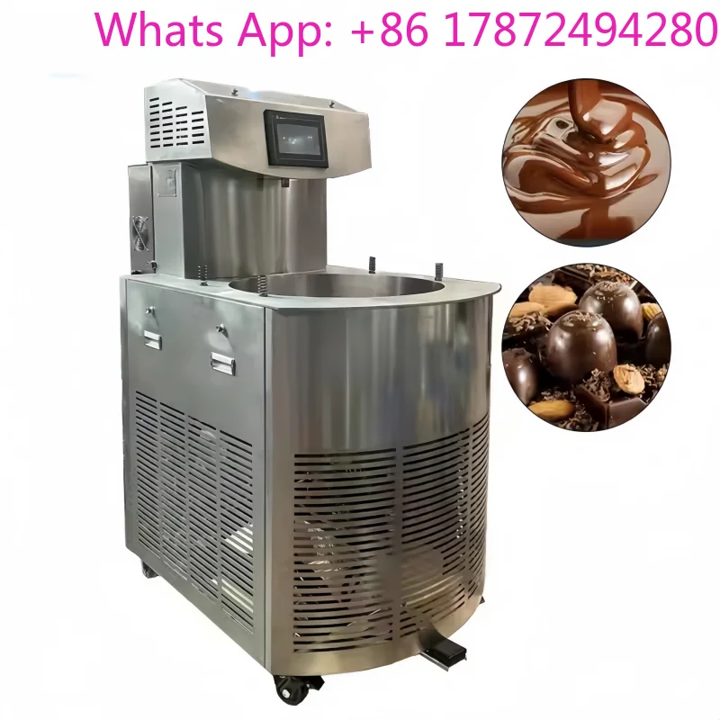 Small Coating Melt Price Chocolate Temper Machine Industrial Continuous Multifunctional Mini Automatic