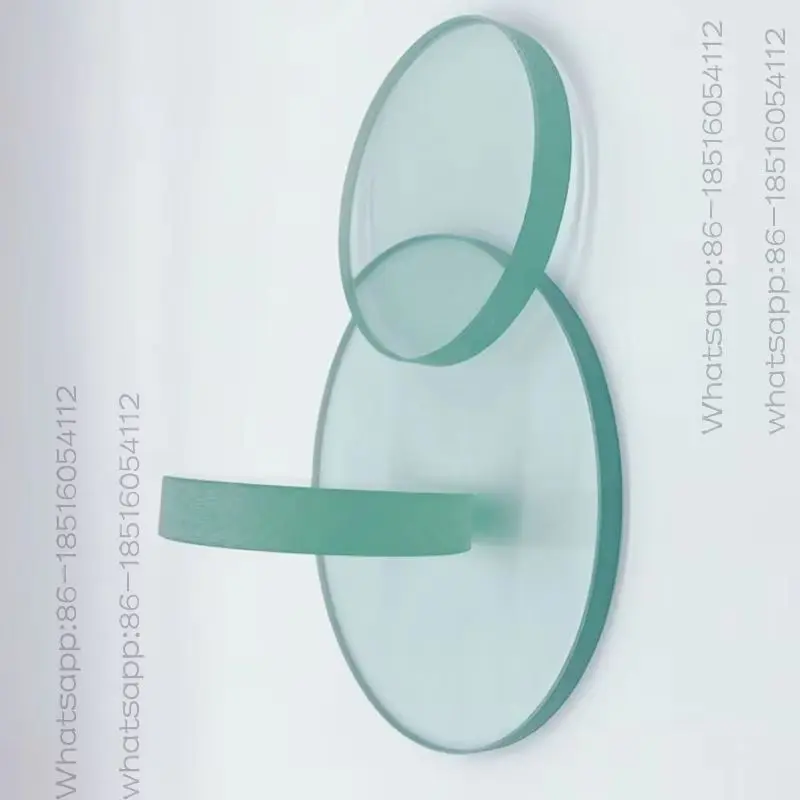 

High Temperature 300 Degree Round Glass Tempered Borosilicate Sight Mirror Boiler Fire Viewing Hole Sight Mirror Pipeline