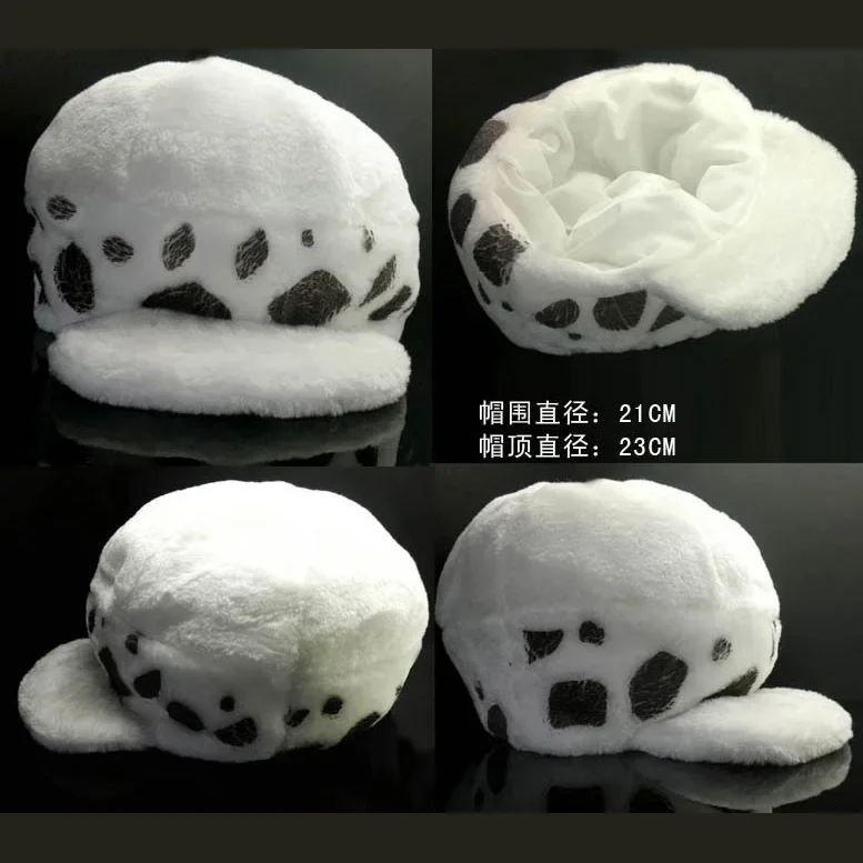 One Piece Plush Tony Tony Chopper Trafalgar Law Hat Cosplay Adult Unisex keep warm Cap Cartoon Costume Props Accessories