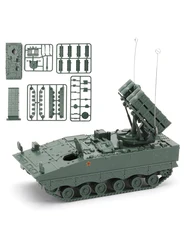 ViiKONDO Military Vehicle Army Men Tank Toy Easy Model Kit 1/72 China HJ-10 Anti-Tank Missile PLZ-05 Rapid Plastic Assembly Gift