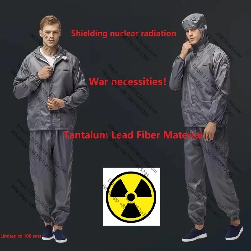 

Tantalum Lead Fiber Material Nuclear Radiation Protective Clothing Table Anti-Radiation Antitin Face Gas Defense Mask