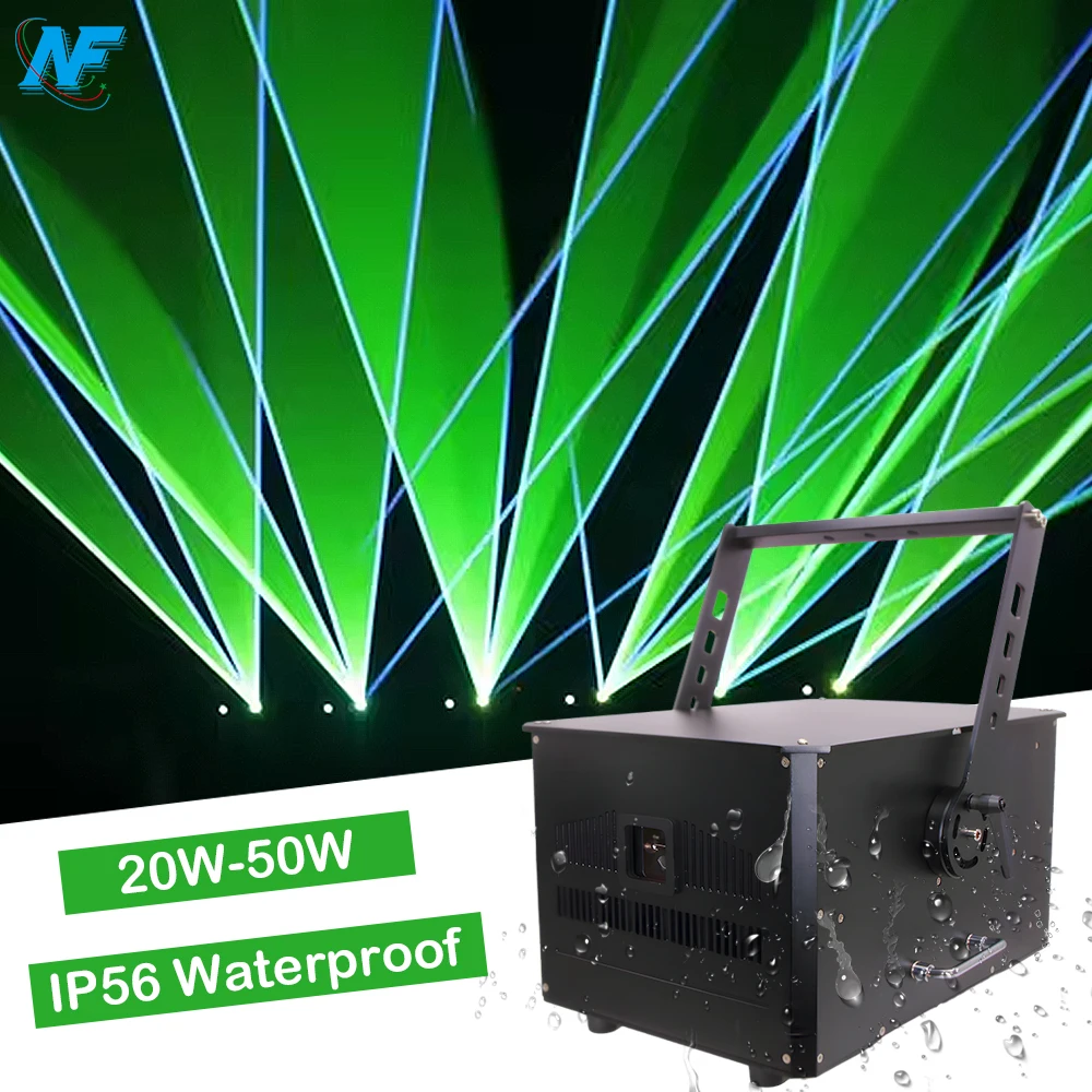 20W Outdoor IP65 RGB Beam Light Sky Animation Equipment Machine with DMX512 Control for KTV Wholesale Price Manufacturer