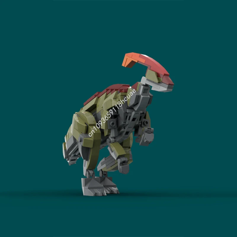 

335pcs MOC Parasaurolophus walkeri Dinosaurs Building Blocks STEM Educational Constructing Plastic Christmas toy Gift